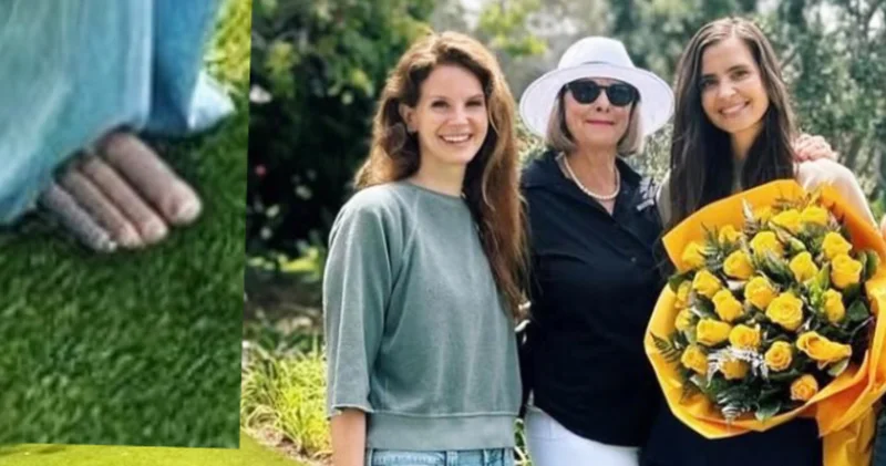 Lana Del Rey in ayak parmakları gündem oldu Magazin haberleri
