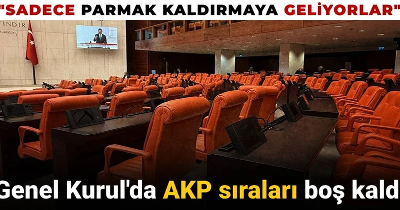 Mahmut Tanal AKP li vekillere isyan etti: Sadece parmak kaldırmaya geliyorlar