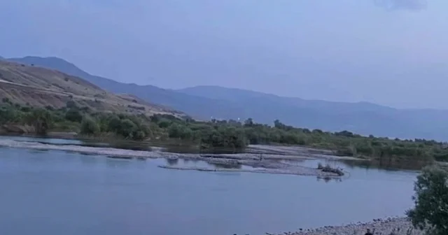 Murat Nehri ne girip kayboldu Elazığ Haberleri