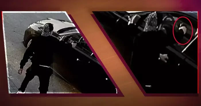 Arnavutköy de suikast girişimi! Araca kurşun yağdırdılar... Korkunç anlar saniye saniye kamerada