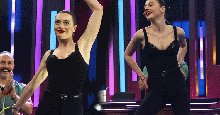 Bu dans şovunu izle Melis in