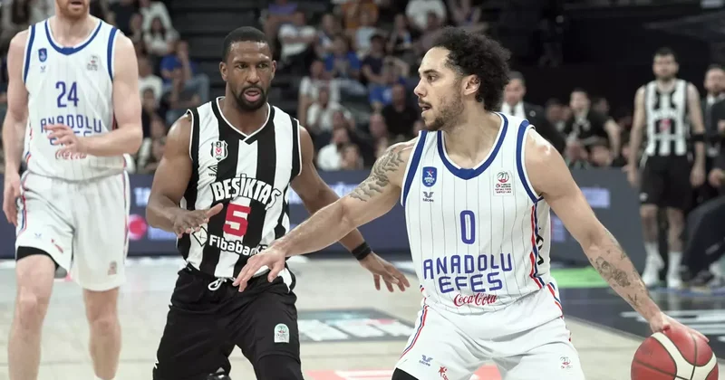 Beşiktaş, Anadolu Efes i devirdi! Umutlar 5. maça taşındı