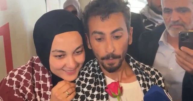 Madleen’de bulunan Türk aktivistler Almanya’ya döndü VİDEO İZLE