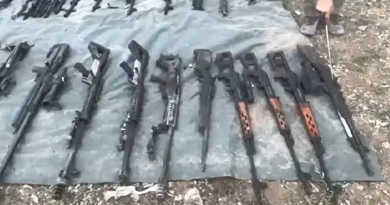 MSB: Pençe Kilit Operasyon bölgesinde çok sayıda silah ve mühimmat ele geçirildi