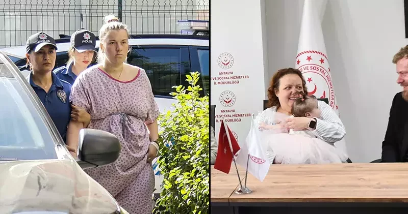 Annesinin klozete bıraktığı Nikol bebek, Rus yetkililere teslim edildi