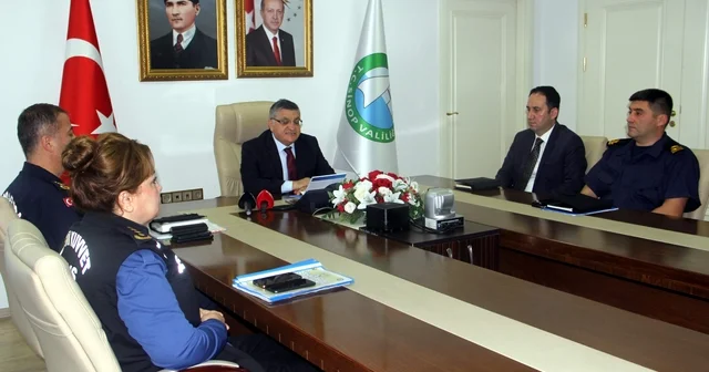 Sinop ta İl Güvenlik ve Asayiş Bilgilendirme toplantısı gerçekleştirildi Sinop Haberleri