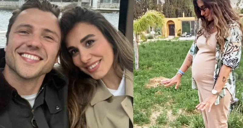 Tolga Sarıtaş ın eşi Zeynep Mayruk tan hamilelik pozu geldi Magazin haberleri