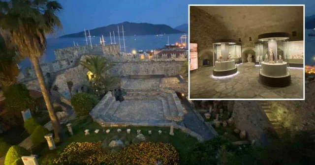 Marmaris Kalesi nde gece müzesi dönemi başladı Kültür Sanat Haberleri