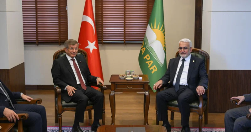 Gelecek Partisi Genel Başkanı Davutoğlu, HÜDA PAR Genel Başkanı Yapıcıoğlu nu ziyaret etti Güncel haberler