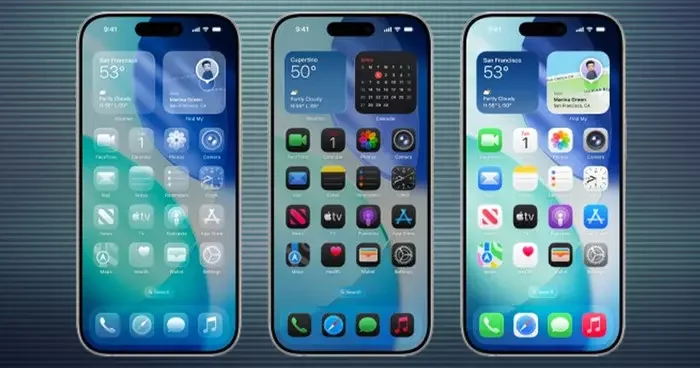 iOS 26’da iPhone’un Liquid Glass görünümünü yumuşatmanın basit yolu