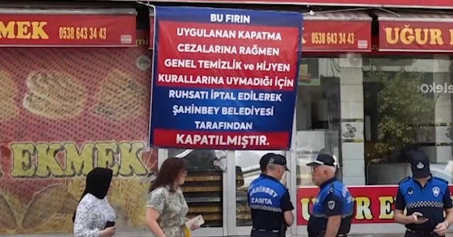 Gaziantep’te mide bulandıran fırın: Pislik içinde ekmek üretimi yapan işletme kapatıldı VİDEO İZLE