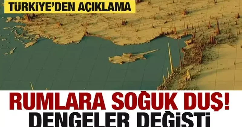 Rumlara soğuk duş! Türkiye den jet açıklama...Dengeler değişiyor