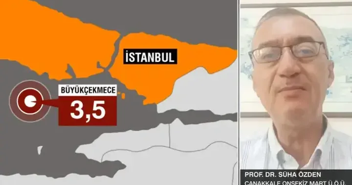 Prof. Dr. Süha Özden: Marmara da büyük deprem olasılığını bilmek ve kabul etmek zorundayız