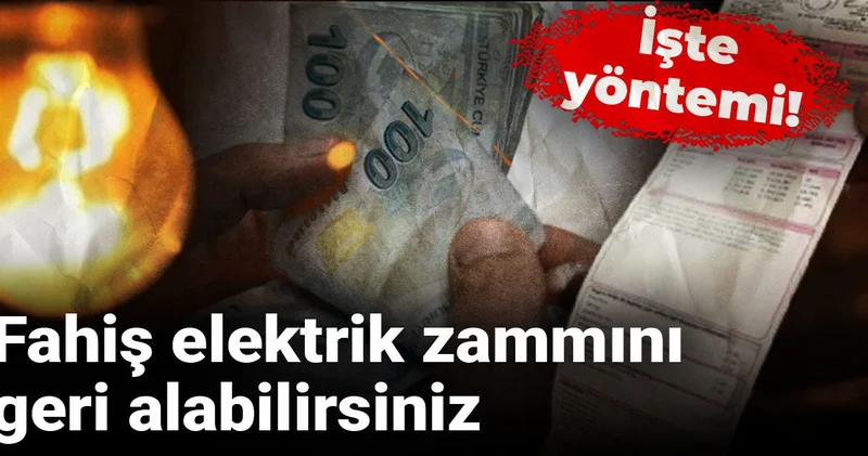Fahiş elektrik zammını geri alabilirsiniz: İşte yöntemi