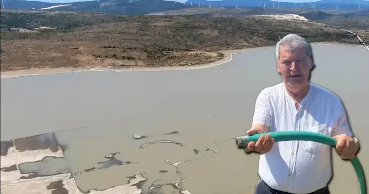 Çeşme de su krizi! 30 günlük su kaldı! Mümkünse 2 gün suyu keseceksiniz
