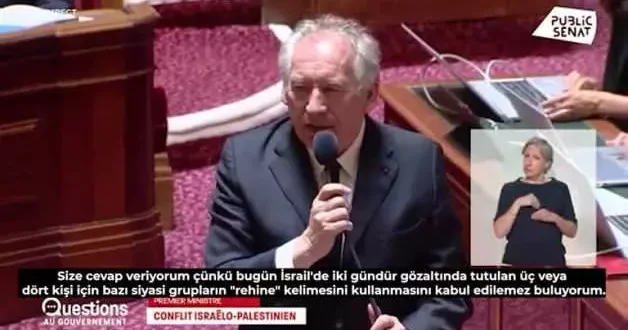 Fransa Meclisi karıştı! İsrail e tepki gösteren vekiller salonu terk etti