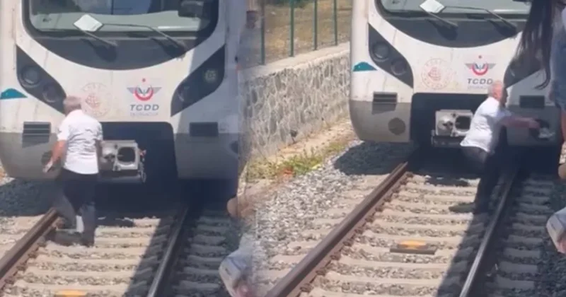 Raylara düşen kediyi kurtarmak için treni durdurdu, raylara indi Sözcü Gazetesi