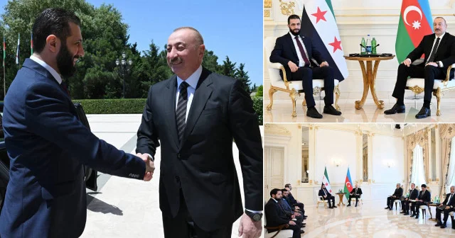 Şara ve Aliyev görüştü: Azerbaycan Türkiye üzerinden Suriye ye ihraç edecek Ortadoğu Haberleri