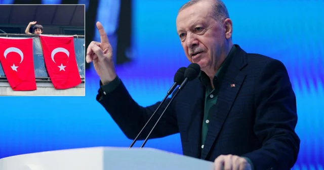 Cumhurbaşkanı Erdoğan ın bayrak çağrısına İstanbul dan yanıt Aktüel Haberleri