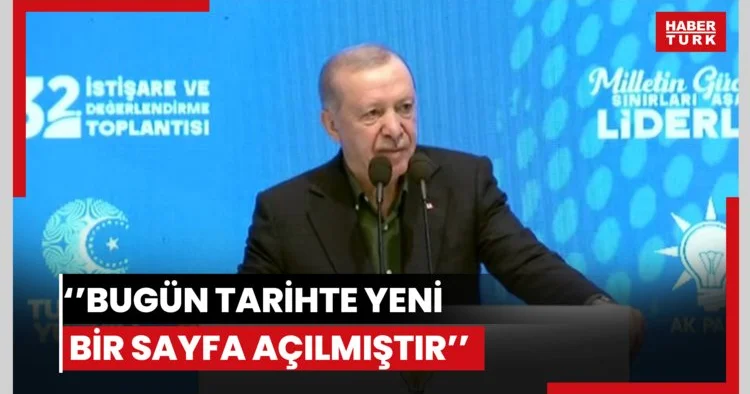 Cumhurbaşkanı Erdoğan, partisinin Kızılcahamam daki kampında açıklamalarda bulundu