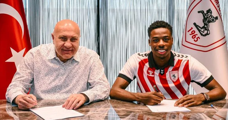 Samsunspor, Hollandalı Anthony Musaba ile 4 yıllık sözleşme imzaladı