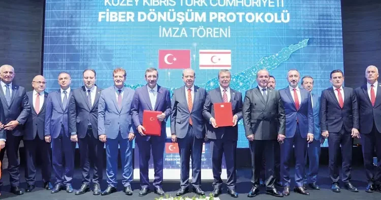 KKTC ile anlaşma imzalandı: 100 milyon dolarlık fiber yatırımı