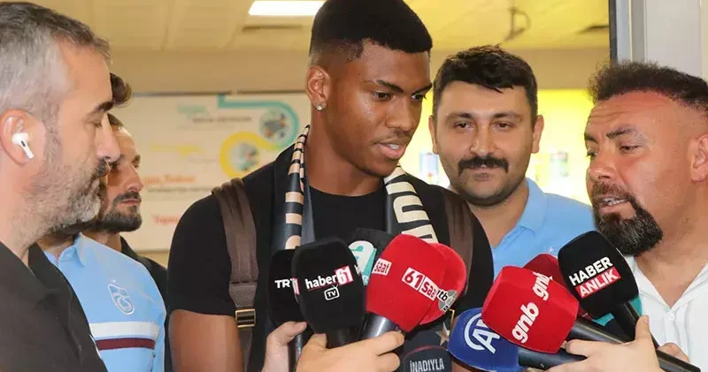 Trabzonspor’a gelen Felipe Augusto: Buranın ne kadar büyük ve önemli bir yer olduğunu biliyorum