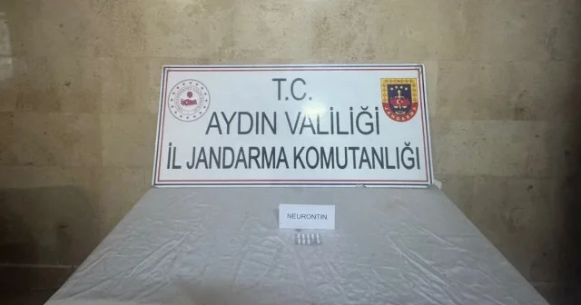 Aydın da narkotik denetimi: Üzerinde uyuşturucu bulunan şahıs jandarmaya yakalandı Aydın Haberleri
