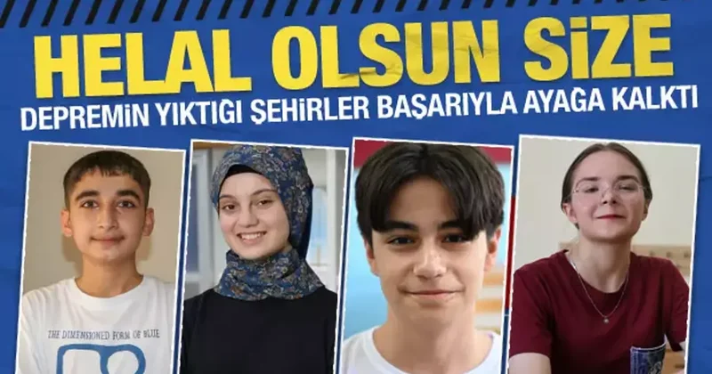 Kahramanmaraş, LGS de 10 şampiyon çıkardı! İşte deprem bölgesinin gururları