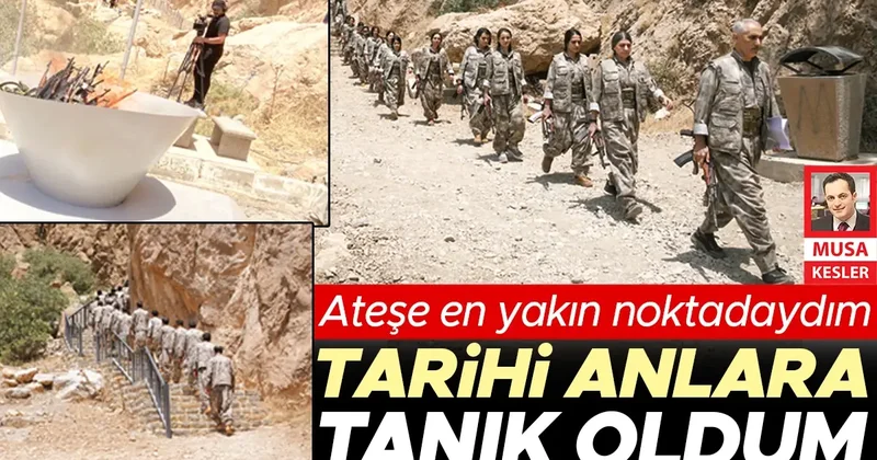 Tarihi anlara tanık oldum