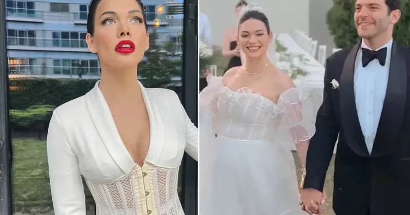 Bebek açıklamasından sonra ilk kez bikinili poz! Beste Kökdemir in karnı belirginleşti