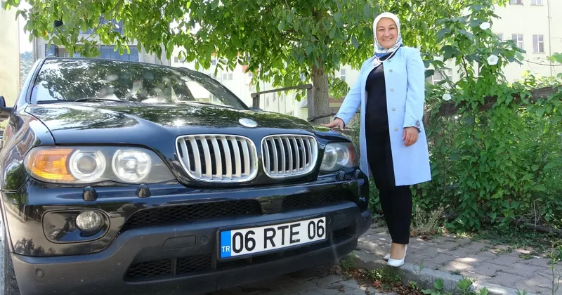 Sadece plakası için bu aracı aldı: Gören dönüp tekrar bakıyor! 06 RTE 06 Giresun da