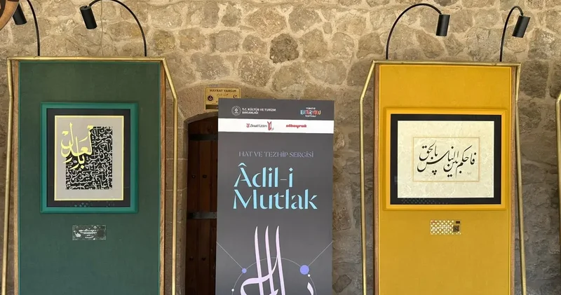 Albayrak Grubu’nun Adil i Mutlak Hat Eserleri Sergisi Van’da açıldı