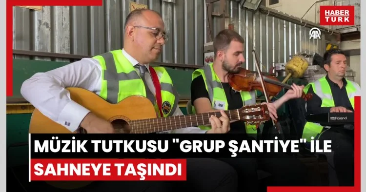 Belediye personelinin müzik tutkusu Grup Şantiye ile sahneye taşındı