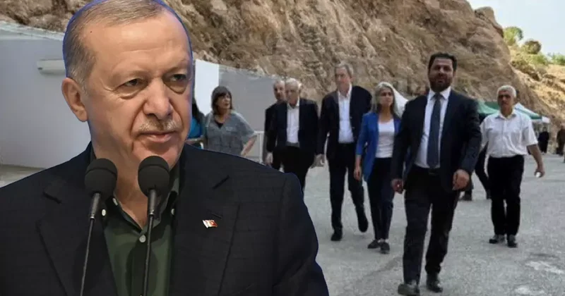 DEM Parti den Birlikte yürüyeceğiz diyen Erdoğan a destek