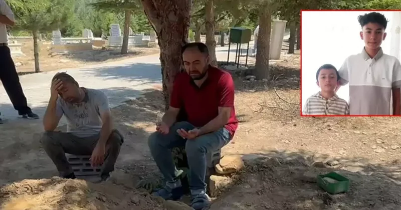 Konya da akran zorbalığı kurbanı Yusuf’a acı veda! Ağabeyinin yanına defnedildi