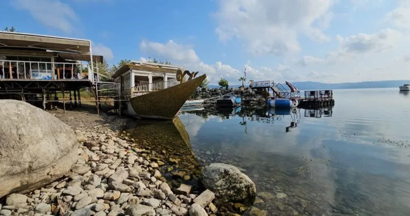 Sapanca Gölü nde endişelendiren düşüş! Son dakika haberleri