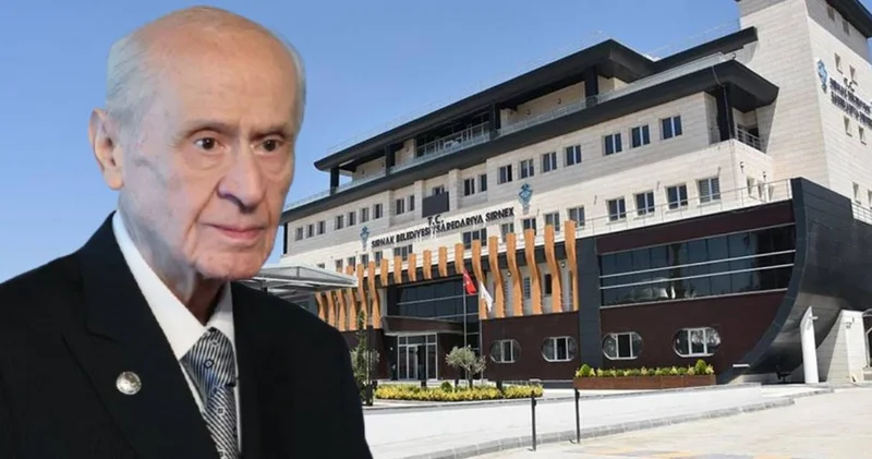 Şırnak ta bir bulvara Devlet Bahçeli nin adı verildi