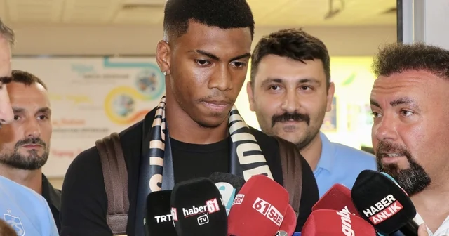 Trabzonspor un anlaşmaya vardığı Filipe Augusto, Trabzon a geldi Trabzon Haberleri