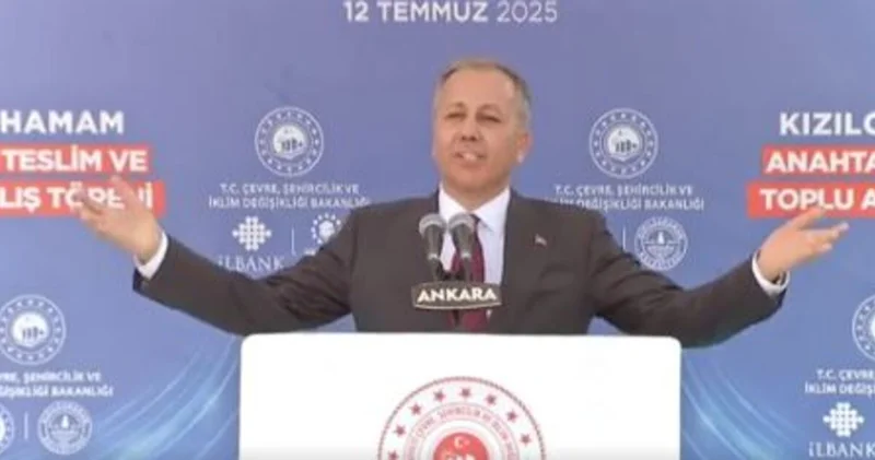 Bakan Yerlikaya, Kızılcahamam Toplu Açılış ve Anahtar Teslim Töreninde konuştu Son dakika haberleri