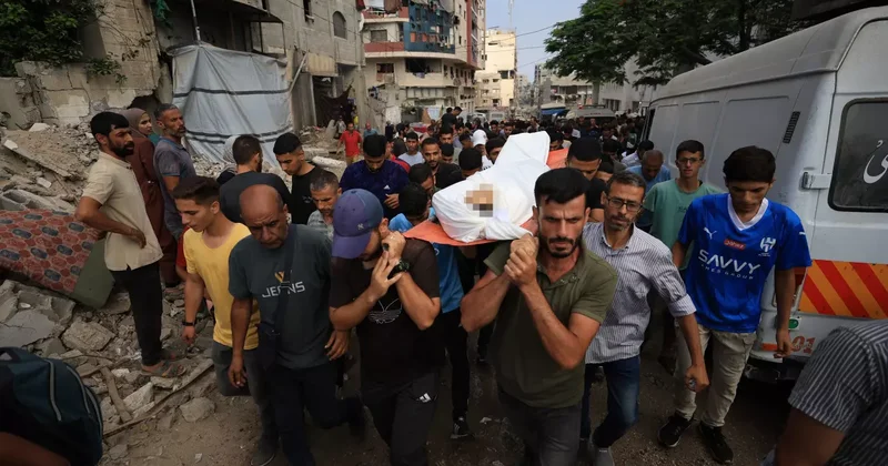 İsrail den Gazze de yeni katliam! 50 şehit