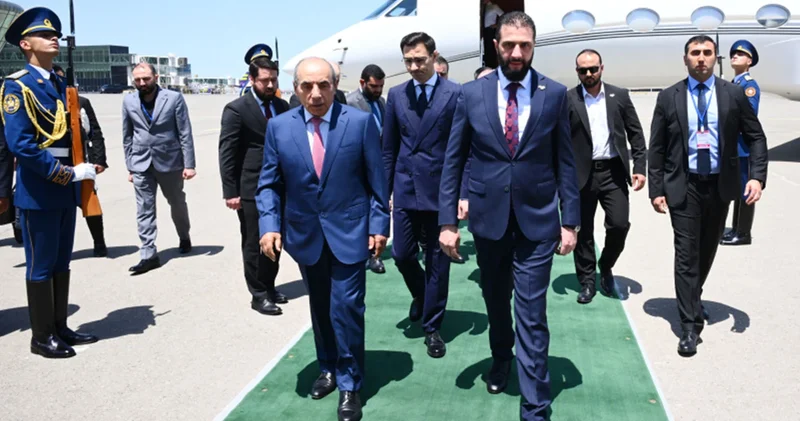 Suriye Cumhurbaşkanı Şara, resmi ziyaretlerde bulunmak üzere Azerbaycan a