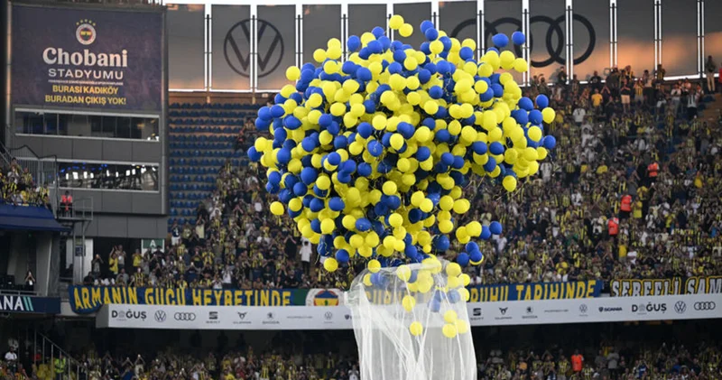 Fenrbahçe maçında 1907 balon Duygu Özdin için gökyüzüne bırakıldı Fenerbahçe Haberleri