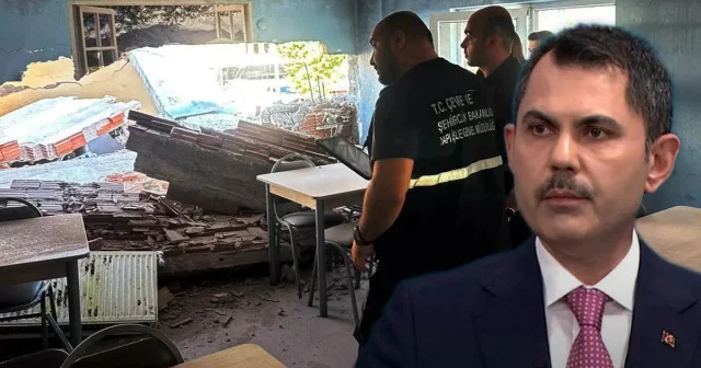 Bakan Kurum’dan vatandaşlara uyarı: Hasarlı binalara girmeyin Gündem Haberleri