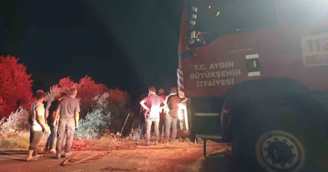 Aydın haberleri: Köşk yangını kısmen kontrol altına alındı Aydın Haberleri