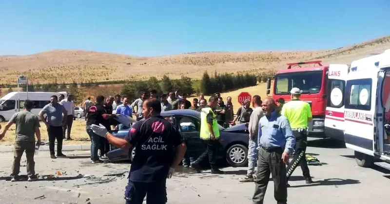 Kahramanmaraş ta Zincirleme Kaza: 1 Ölü, 8 Yaralı
