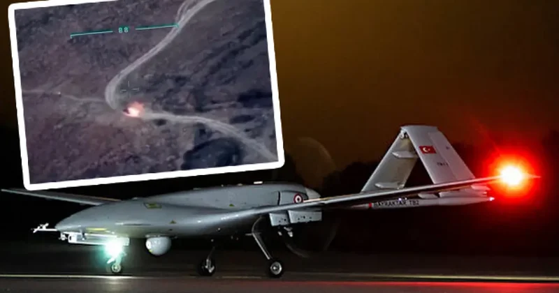 Bayraktar TB2 ormanı kundaklayanları böyle yakaladı