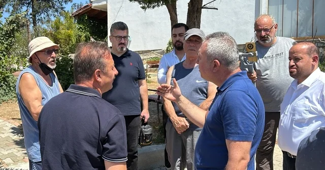 Anahtar Parti Genel Başkanı Ağıralioğlu ndan Çanakkale de yangın bölgesine ziyaret Çanakkale Haberleri