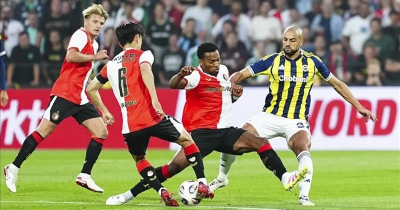 FENERBAHÇE FEYENOORD CANLI Fenerbahçe, Feyenoord karşısında tur peşinde! Mourinho nun 11 i belli oldu...