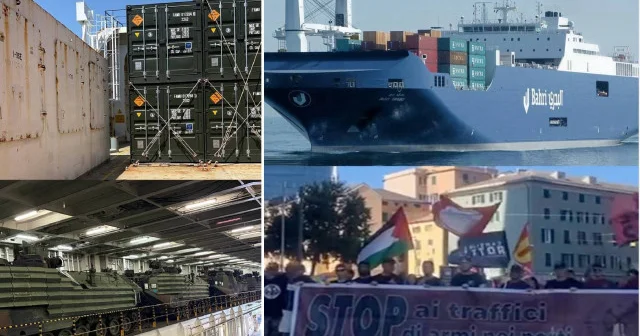 Cenova’da tarihi duruş: Gazze yi işgal için İsrail e silah taşıyan Suudi gemisini İtalyan işçiler engelledi Dünya Haberleri